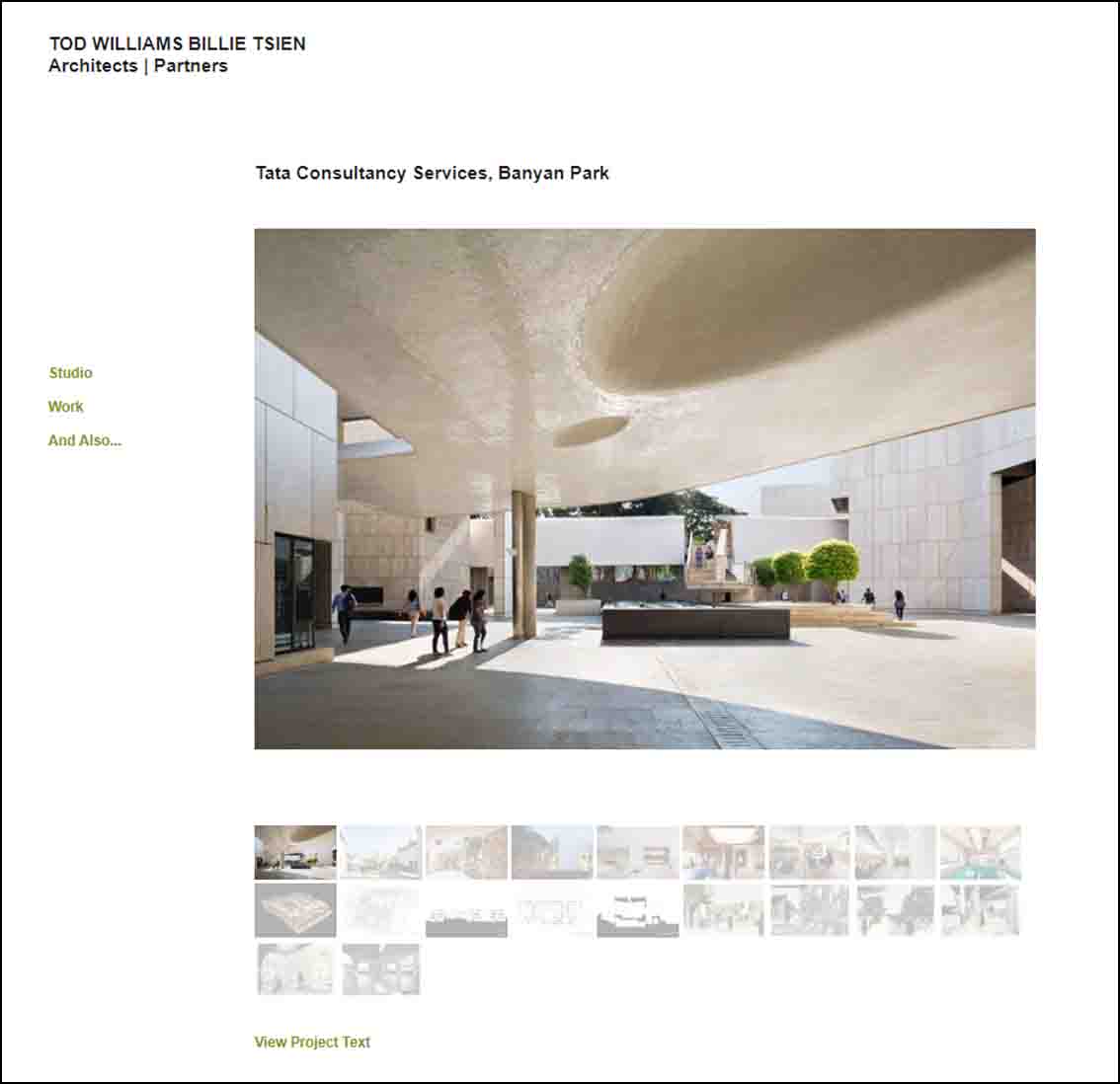 TCS Banyan Park II, by Tod Williams Billie Tsien Architects - Partners and Somaya & Kalappa Consultants